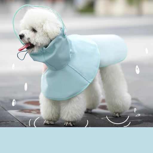 dogs rainy day cape poncho, view 3 - MRSLM