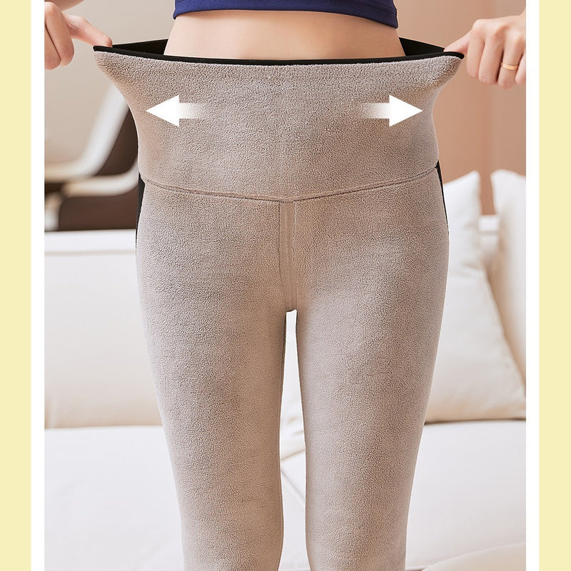 Dicke Lammfell-Haifischhose Winter