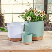 matte plant pots with drainage - MRSLM