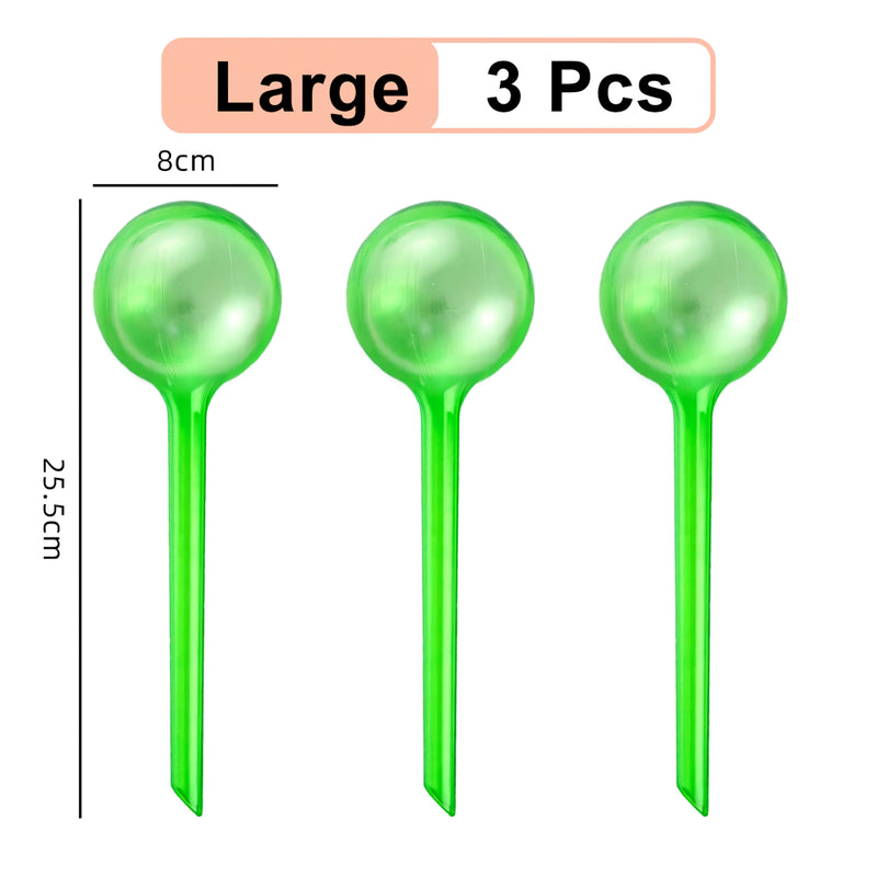 Conjunto de 3 lâmpadas de irrigação automática para plantas
