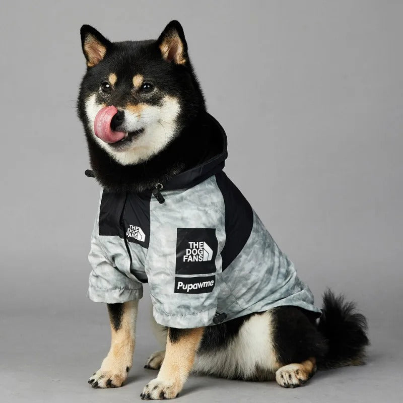 Wasserdichter Winter-Fleece-Hundemantel