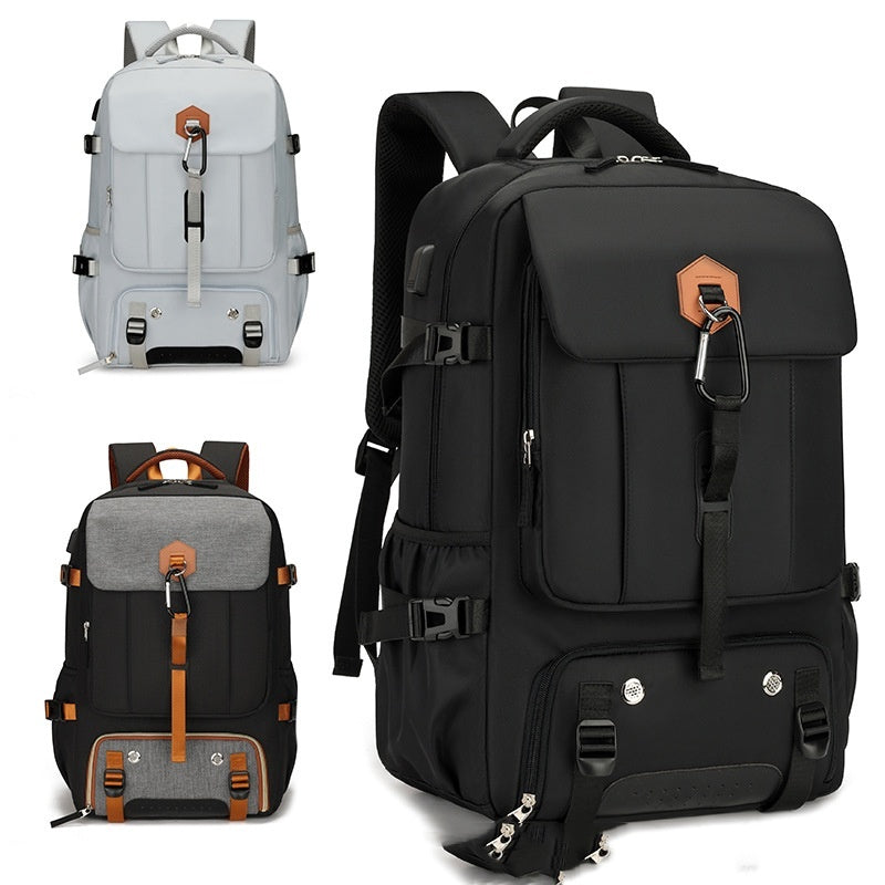 Mochila de lazer e viagens com grande capacidade de 70 litros