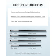 4-piece eyeliner and eyeshadow brush set, view 7 - MRSLM