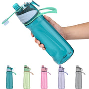 950ml sports water bottle with spray, view 4 - MRSLM