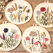 Beginner floral embroidery kit, view 11 - MRSLM