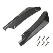 universal car bumper lip spoiler carbon fiber look, view 2 - MRSLM