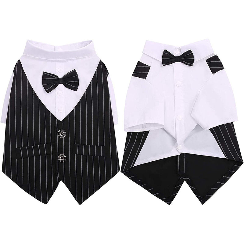 dog tuxedo with bow-tie, view 9 - MRSLM