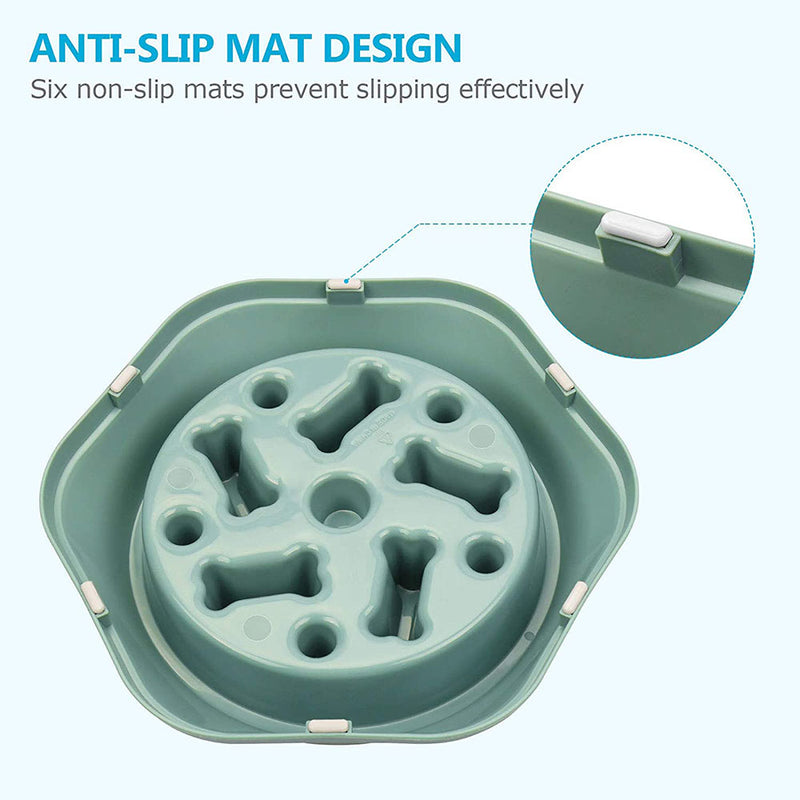 slow feeder dog bowl, view 15 - MRSLM
