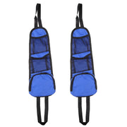 car seat organizer with multi-pocket storage, view 3 - MRSLM