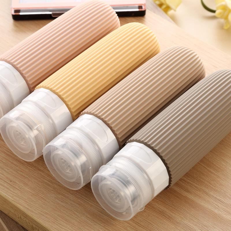 silicone travel bottles set, view 9 - MRSLM