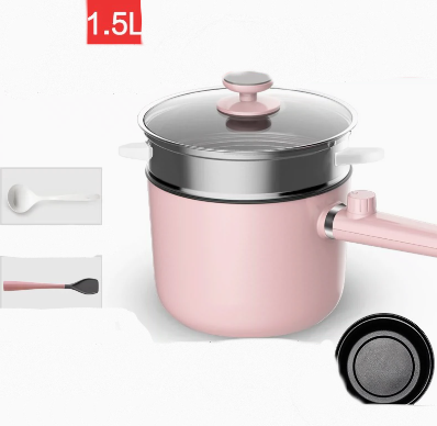 Mini Hot Pot Portable Electric Cooking Pot Mini Plug-in Household
