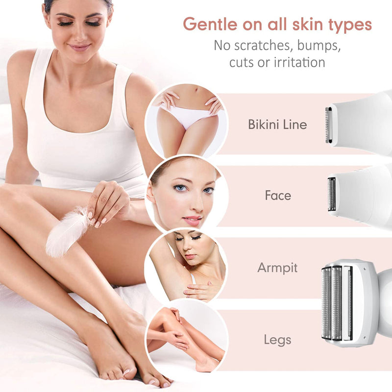 3-in-1 electric shaver for women, view 3 - MRSLM