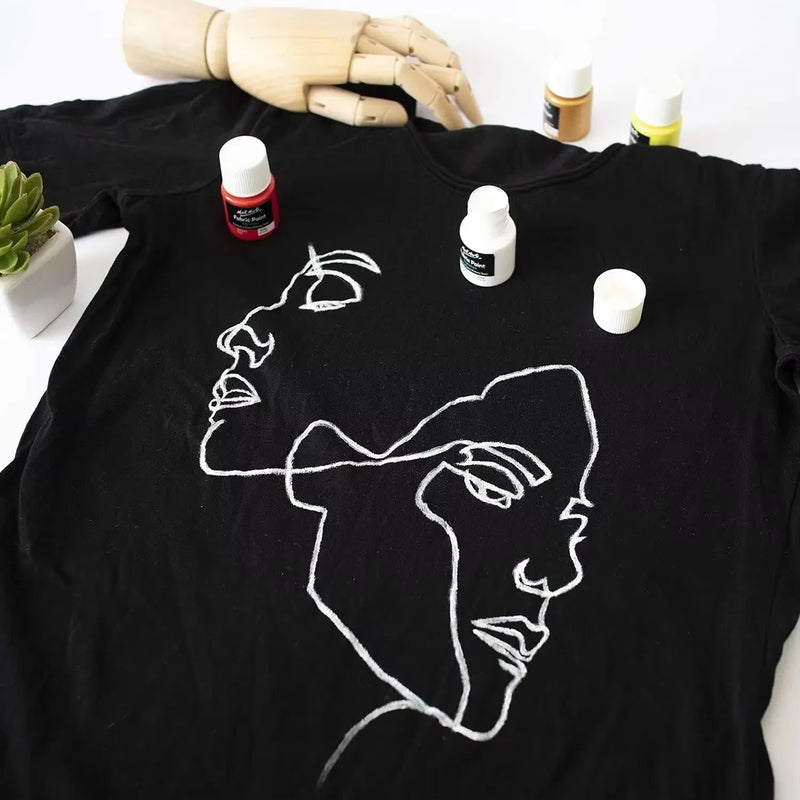 Permanent fabric paint set, view 9 - MRSLM