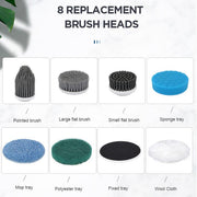 electric spin cleaning brush, view 9 - MRSLM