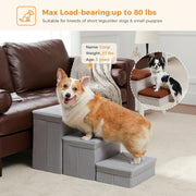 foldable pet steps with storage, view 6 - MRSLM