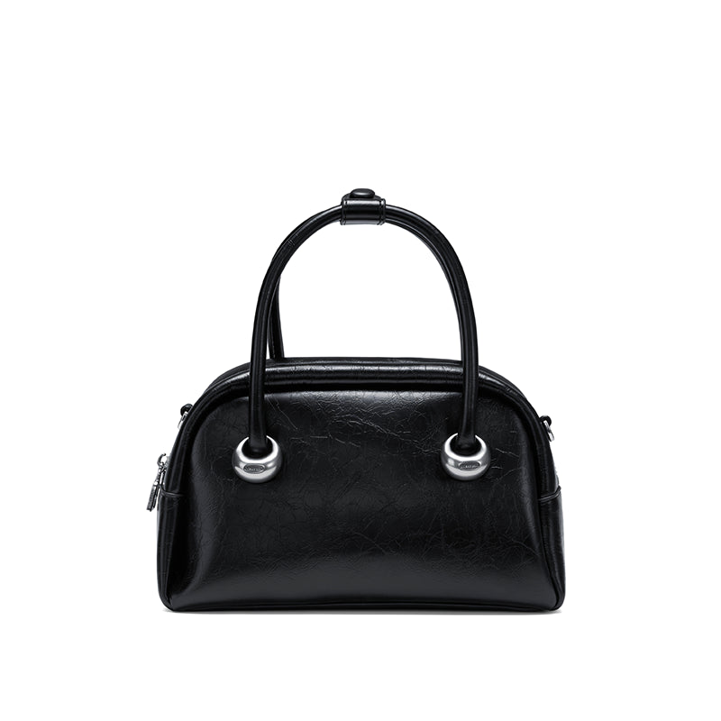 women's split leather cross body bag, view 6 - MRSLM