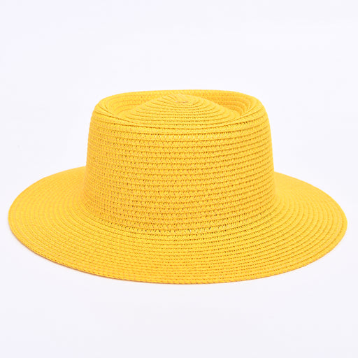 wide brim straw sun hat, view 14 - MRSLM