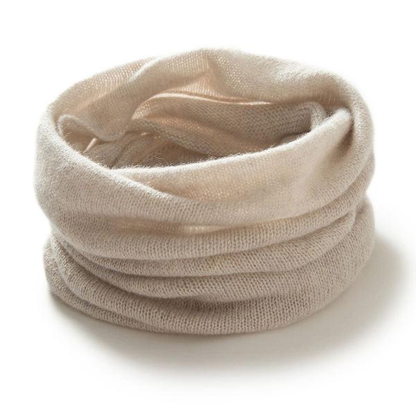 winter cashmere neck warmer, view 10 - MRSLM