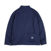 retro embroidered cotton shirt jacket, view 8 - MRSLM