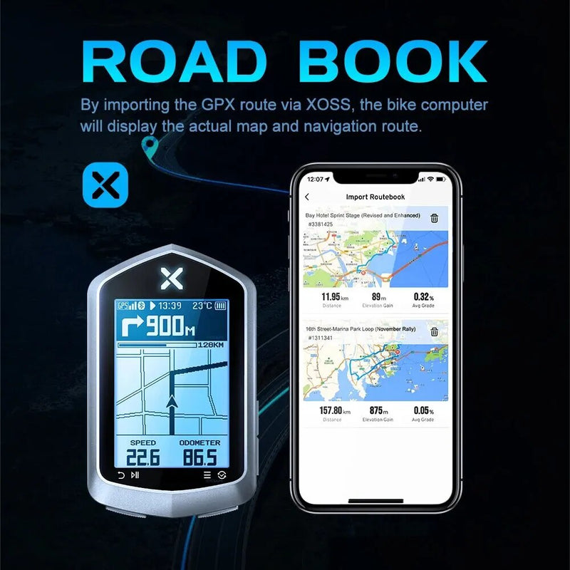 GPS bike computer, view 5 - MRSLM