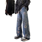 men's loose straight jeans, view 5 - MRSLM