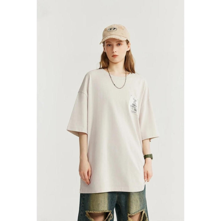 Glowing Oversized Hip Hop Tee