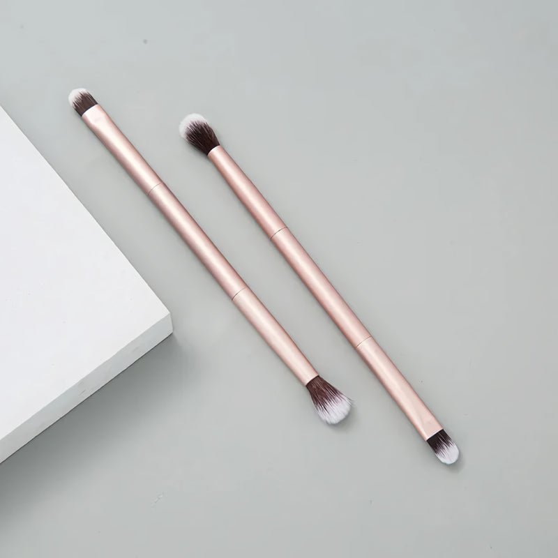 double ended eyeshadow and nose shadow brush, view 4 - MRSLM