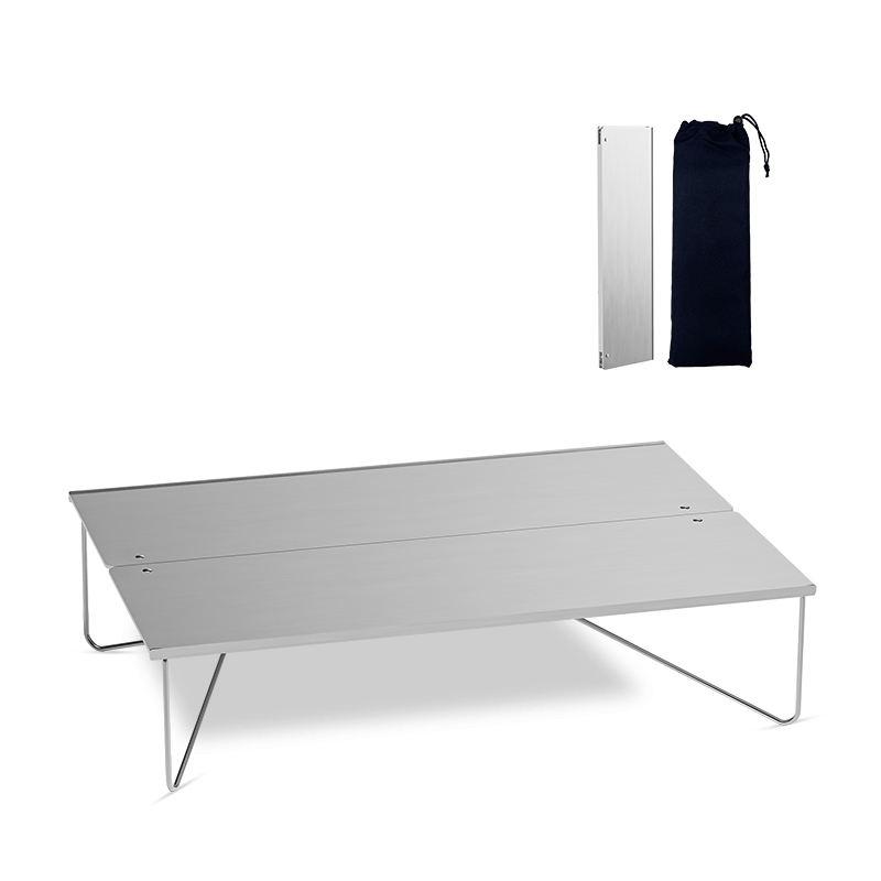 portable aluminum camping table, view 2 - MRSLM