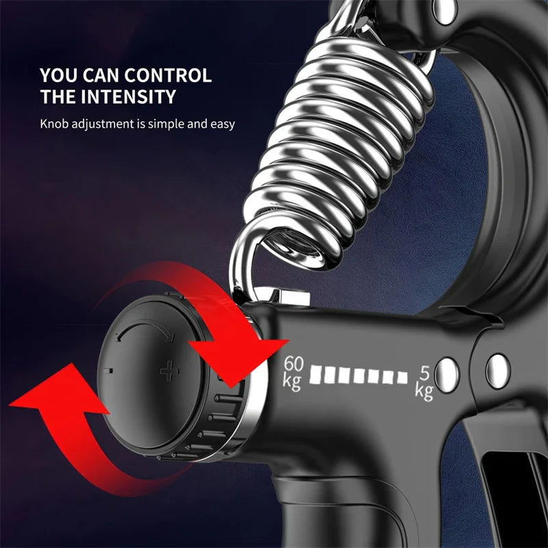 adjustable hand grip strengthener, view 5 - MRSLM