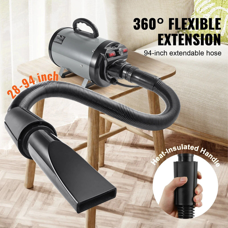 2000W pet hair dryer, view 7 - MRSLM