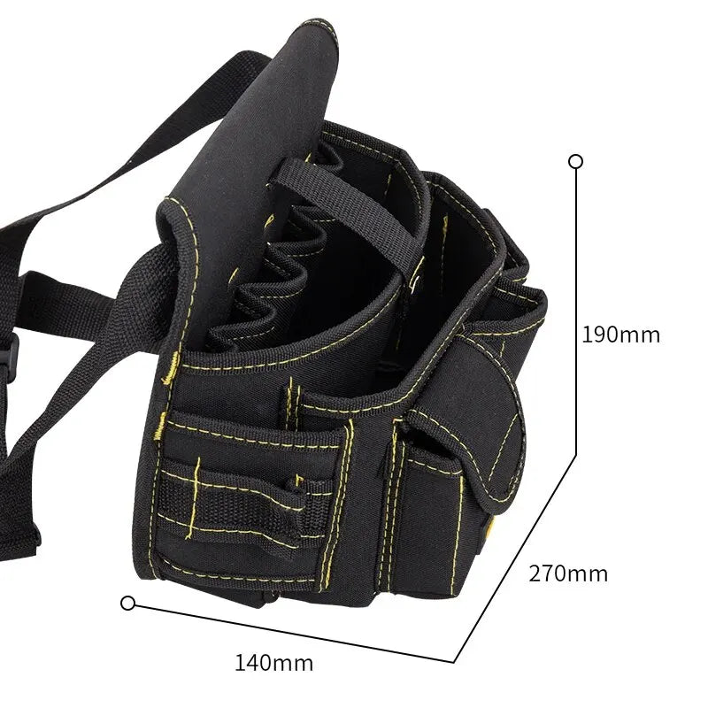 multifunctional waist tool bag, view 6 - MRSLM