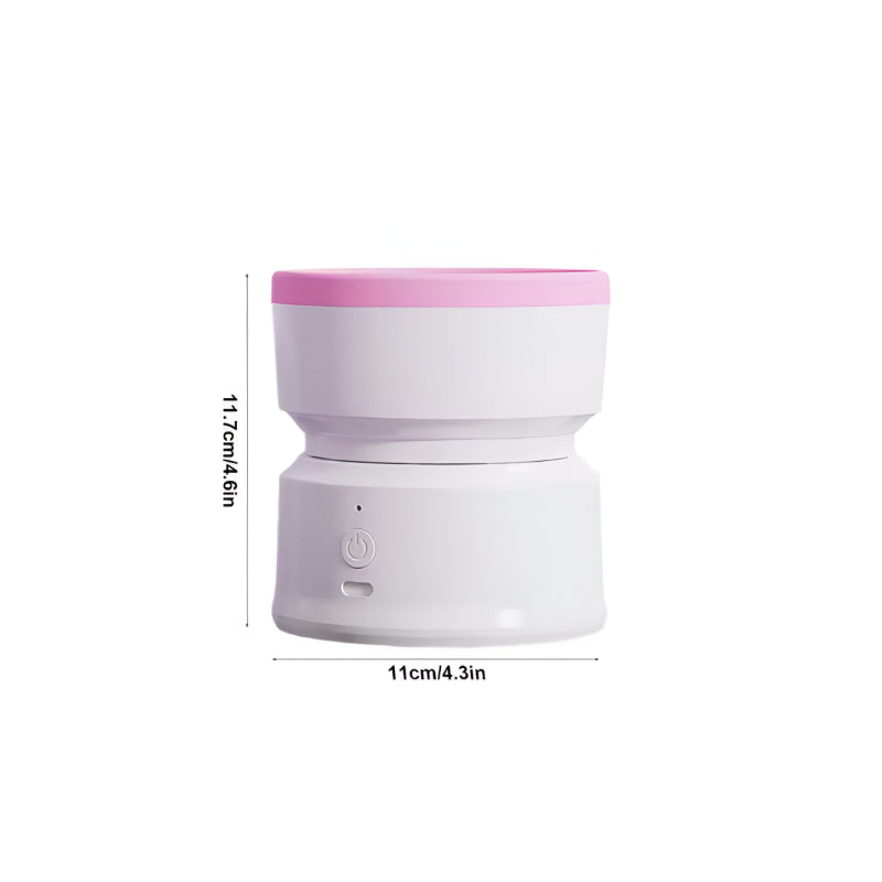 portable electric makeup brush cleaner, view 8 - MRSLM