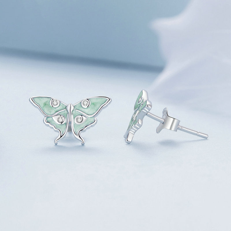 Fairy Wind Earrings Mint Green
