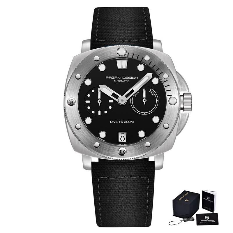 men's automatic mechanical diver watch, view 2 - MRSLM