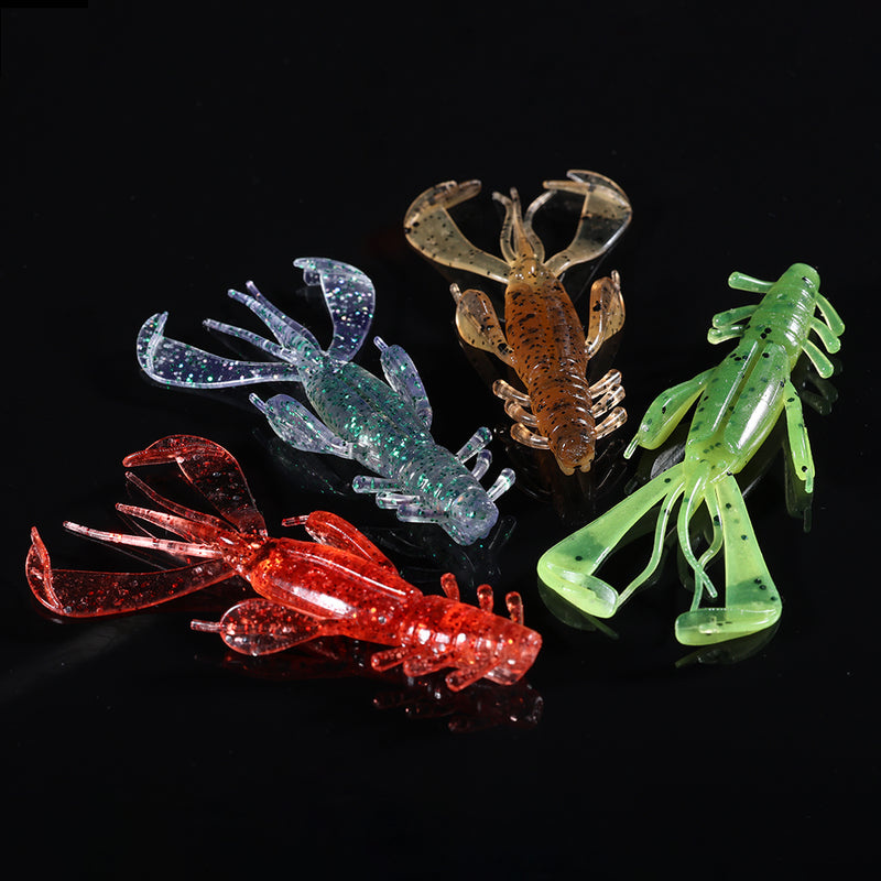 soft shrimp silicone fishing lure, view 13 - MRSLM