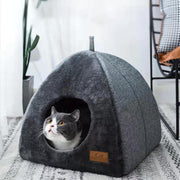 semi-enclosed cat bed, view 3 - MRSLM