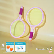 kids racket set, view 5 - MRSLM