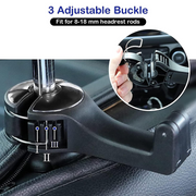 car headrest hook phone holder, view 6 - MRSLM