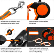 Retractable dog leash, view 5 - MRSLM