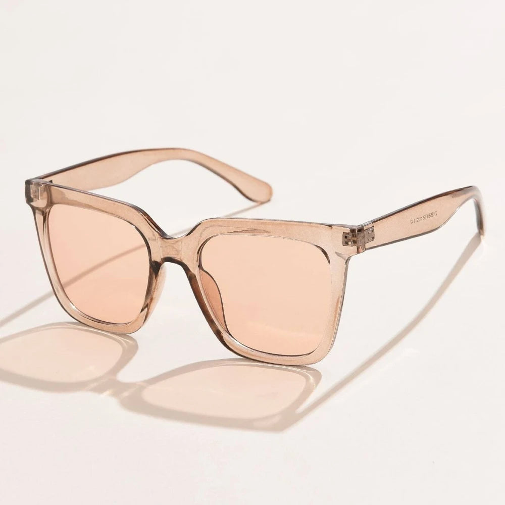 Trendy Retro Rectangle Sunglasses