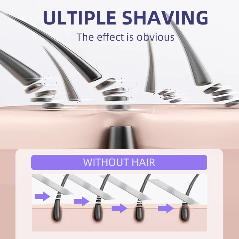 rechargeable lady shaver, view 7 - MRSLM