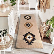 plush geometric area rug, view 4 - MRSLM