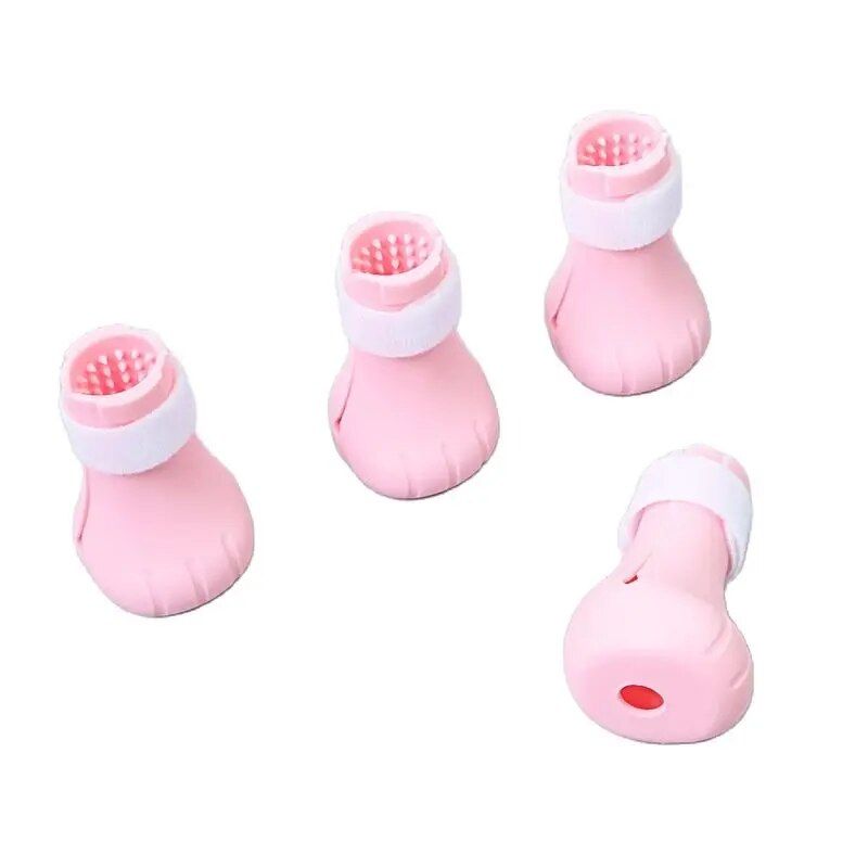 adjustable cat claw protector shoes, view 3 - MRSLM