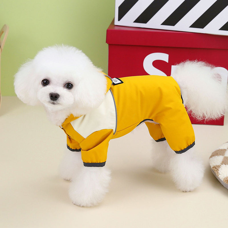 Capa de chuva impermeável para animais de estimação