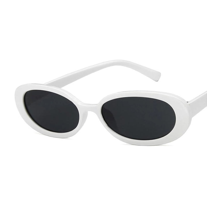 Vintage Cat Eye Oval Sunglasses for Women