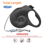 5 meter retractable dog leash, view 3 - MRSLM