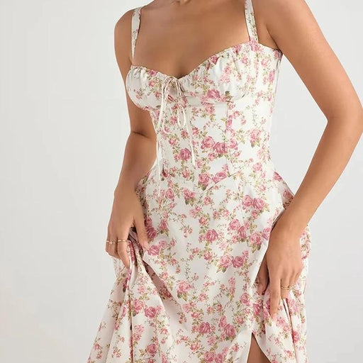 floral print camisole midi dress - MRSLM