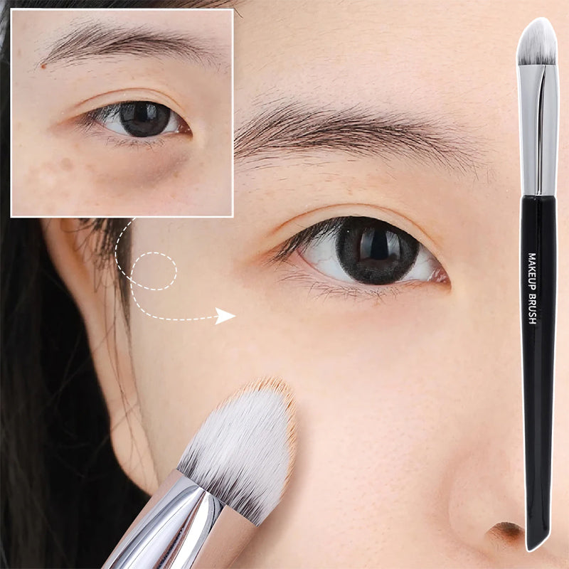 triangle cone makeup brush, view 3 - MRSLM