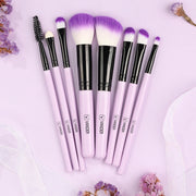 8-piece makeup brush set, view 9 - MRSLM