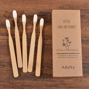 ultra fine soft bamboo toothbrushes, view 3 - MRSLM